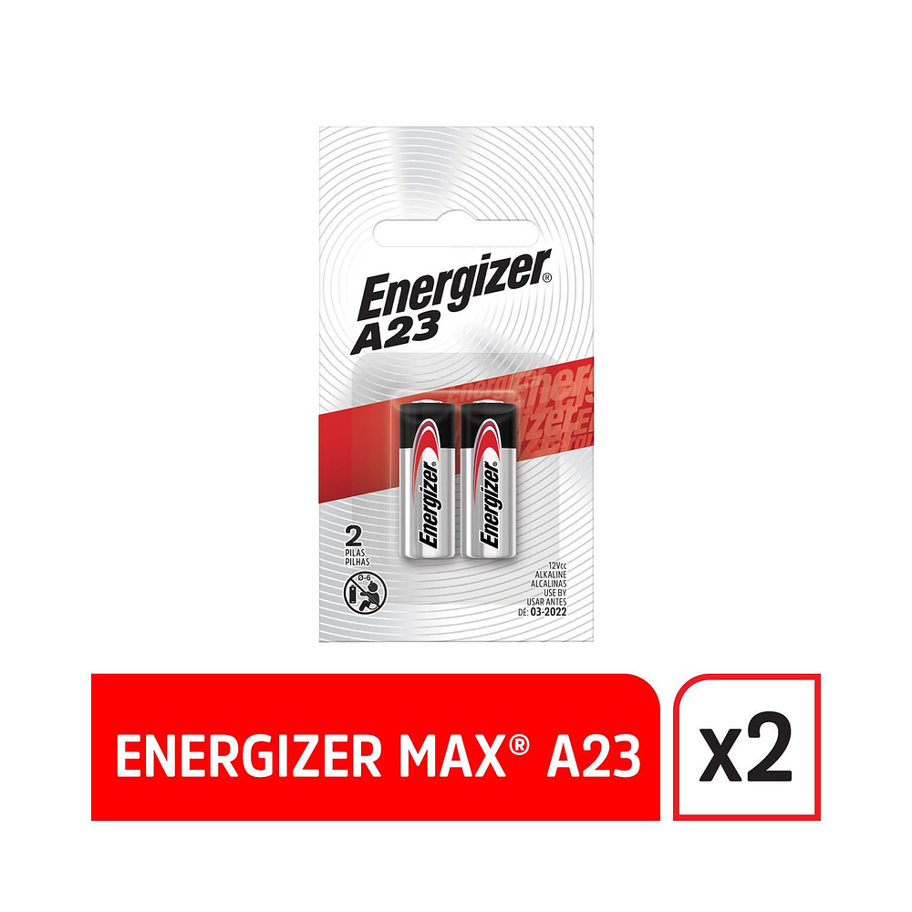 Energizer de Batería para Reloj Pila A23 X2