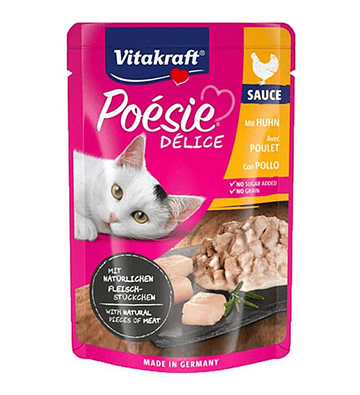 Vitakraft Poesie Delice Pollo 85gr 