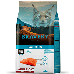 Bravery Gato Adulto Esterilizado Salmón 2kg