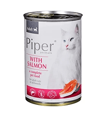 Piper Salmón Gato Adulto 400gr