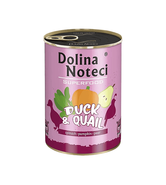 Dolina Noteci Pato y Codorniz 400gr