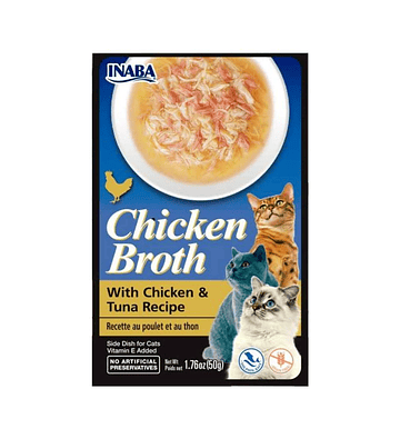 Chicken Broth Chicken & Tuna 50gr