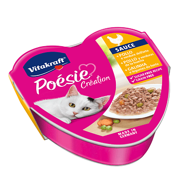 Vitakraft Poésie Creation Pollo 85gr