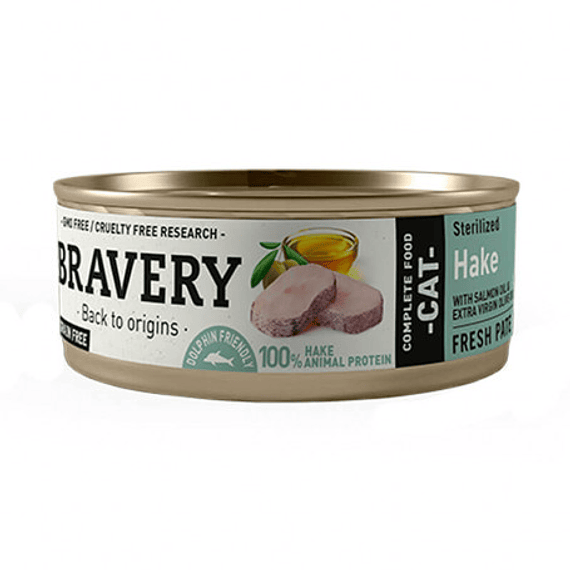 Bravery Lata Gato Merluza 70gr