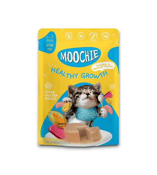 MOOCHIE Sobre Gatito Atún Pollo 70gr