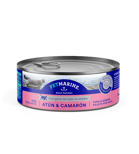 Pet Marine Atún Camarón 156gr 