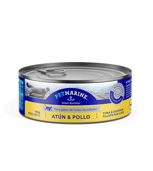 Pet Marine Atún Pollo 156gr 