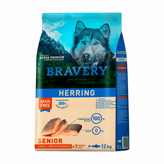 Bravery Senior Mediana Grande 12kg 