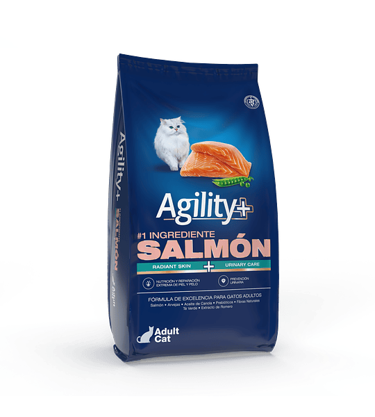 Agility+ Gato Adulto Salmón 10kg - 