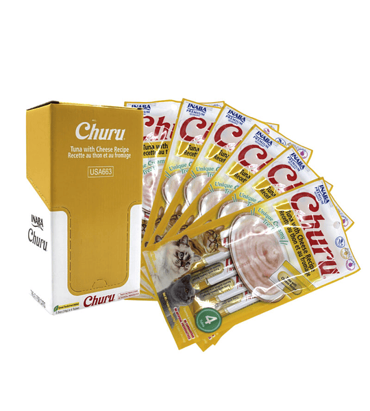 Churu 4 tubos Atún Queso