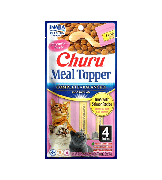 Churu Meal Topper Atún Salmón 