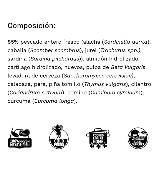 Alpha Spirit THE ONLY ONE PESCADO 12KG - 