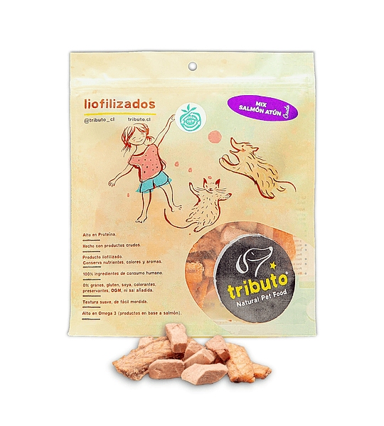 Tributo Mix Salmón Atún 100gr