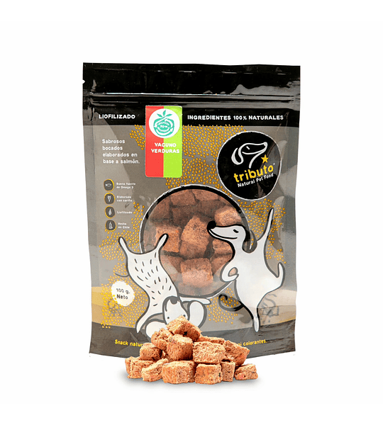 Tributo Original Vacuno Verdura 100gr