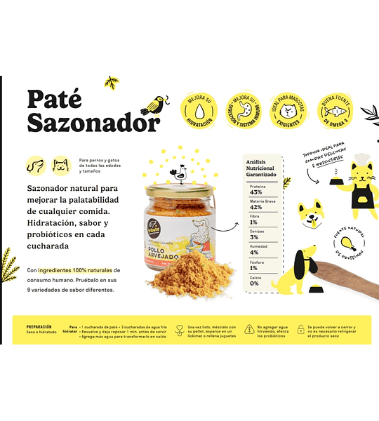 Tributo Paté Sazonador Pollo Arverjado 80gr