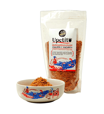 Tributo Upetito Salmón Vacuno 180gr