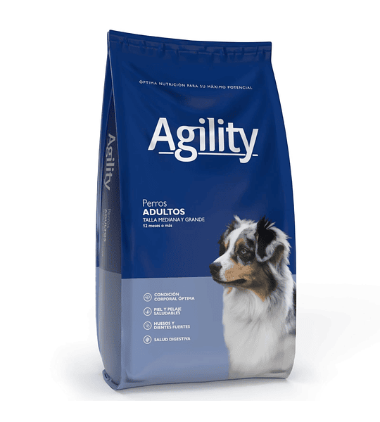 Agility Perro 15kg Adulto 