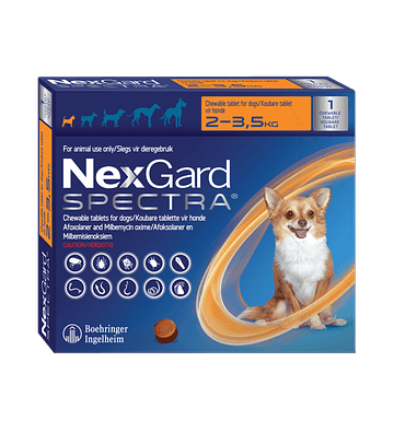 Nexgard Spectra 3.6-7.5Kg