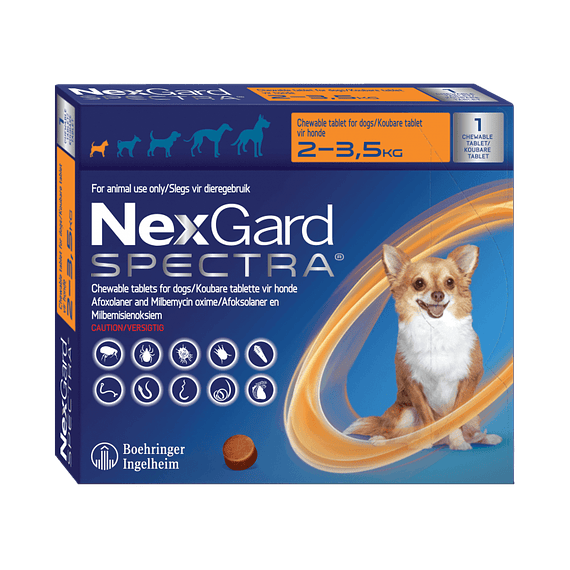 Nexgard Spectra 3.6-7.5Kg