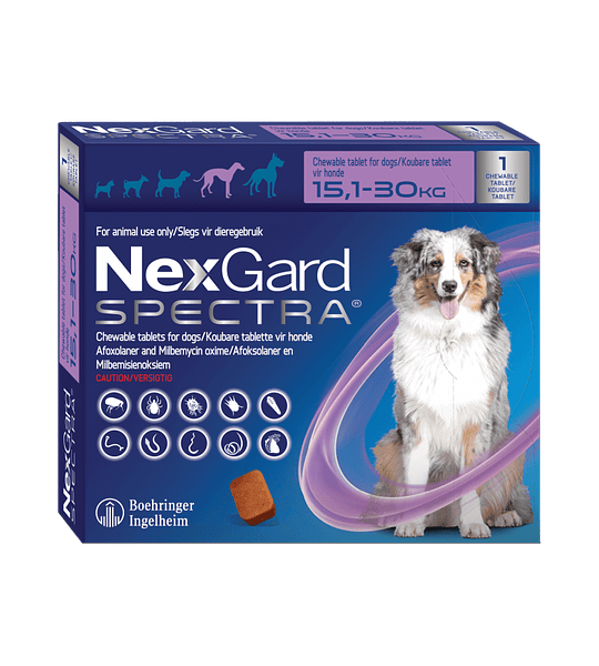 Nexgard Spectra 1 5.1-30Kg Perro