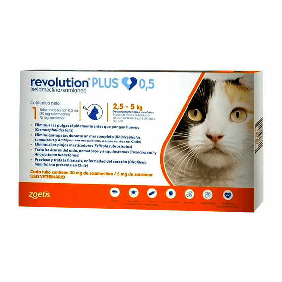 Revolution Plus Gato 2.5-5.0Kg 