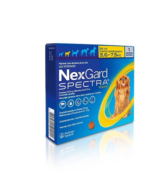 Nexgard Spectra 3.6-7.5Kg
