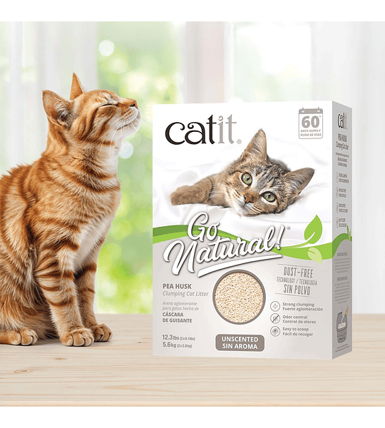 Catit Go Natural Sin Aroma 5.6Kg