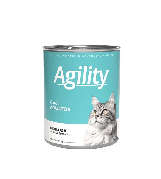 Agility Gato Merluza 340gr
