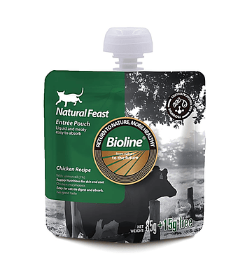 Entree Pouch Gato Pollo 85gr+15gr Gratis