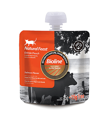 Entree Pouch Gato Salmón 85gr + 15gr Gratis 