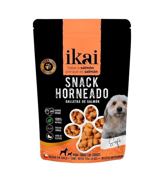 Ikai Snack Horneado Salmón 113gr - 