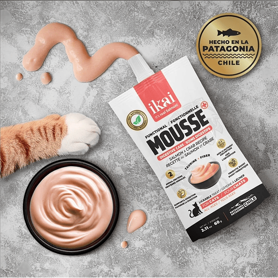 Ikai Mousse Funcional Digestivo 60gr