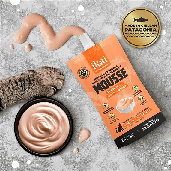 Ikai Mousse Salmón 60gr 