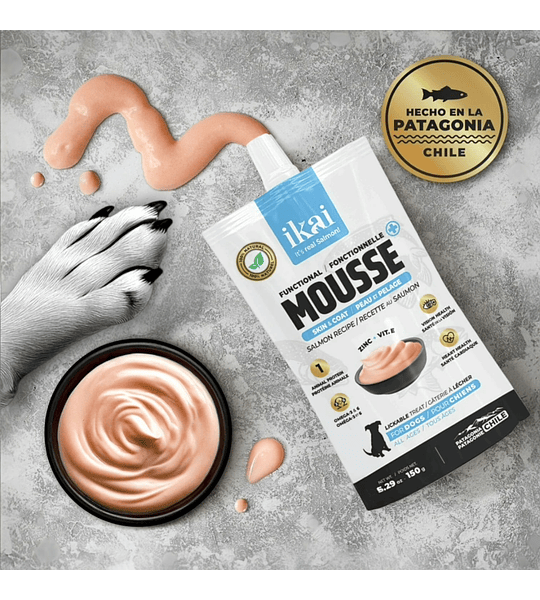 Ikai Mousse Piel y Pelaje  150gr