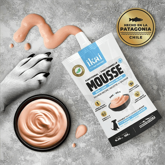 Ikai Mousse Piel y Pelaje  150gr