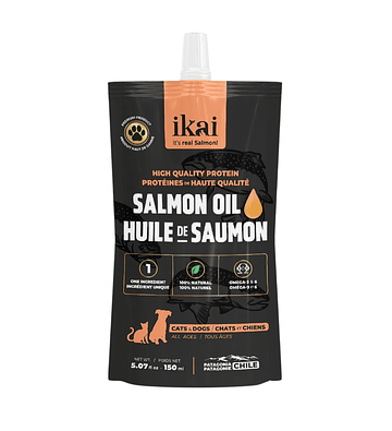 Ikai Aceite de Salmón 150gr 