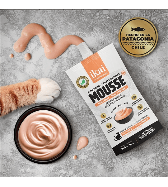 Ikai Mousse Piel y Pelaje 60gr 