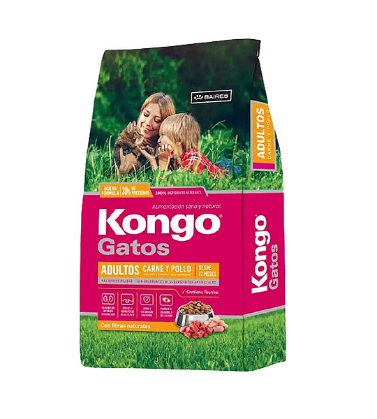 Kongo Gato Pollo Carne 8kg - 