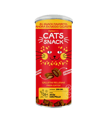 Cat Snack Atún y Pollo 200gr