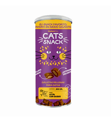 Cat Snack Atún Queso 200gr