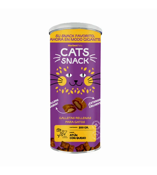 Cat Snack Atún Queso 200gr