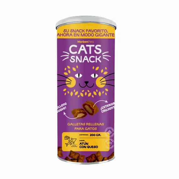 Cat Snack Atún Queso 200gr