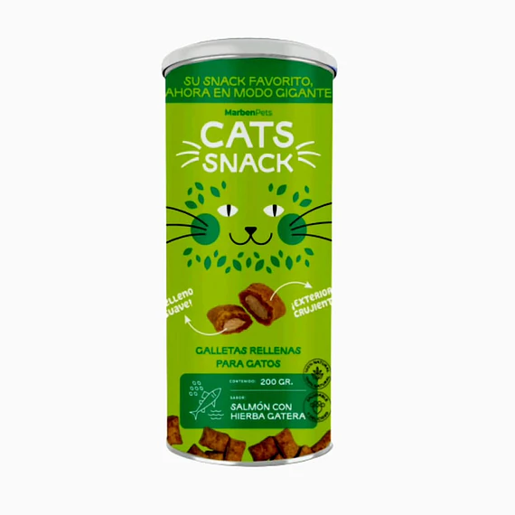 Cat Snack Salmón con Hierba Gatera 200gr