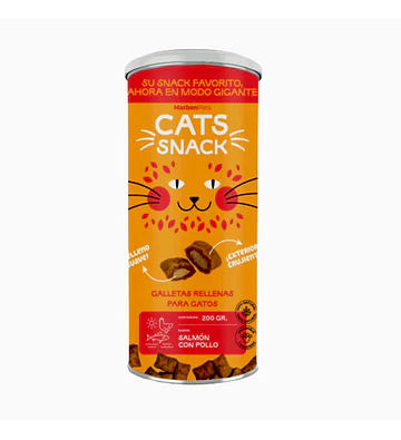 Cat Snack Salmón Pollo 200gr