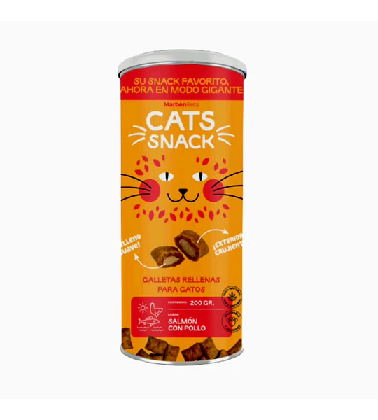 Cat Snack Salmón Pollo 200gr