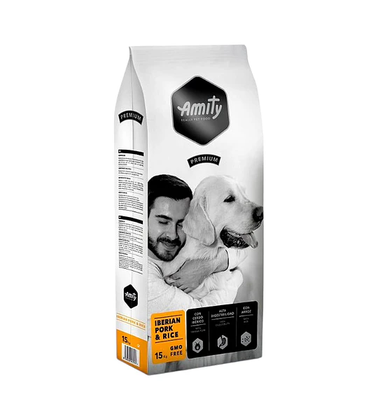 Amity Premium Cerdo Ibérico 15kg 