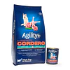 Agility+ Adulto Toda Raza Cordero 15kg + Lata   1