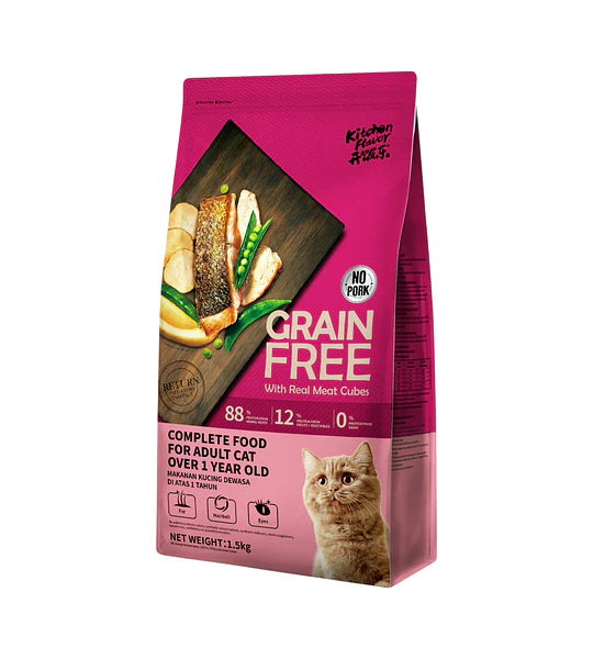 Kitchen Flavor 1.5kg Gato Adulti - 