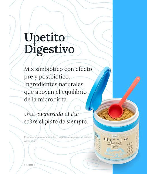 Tributo Upetito Digestivo Gato 180gr
