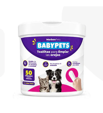 Baby Pets Toallitas para orejas 